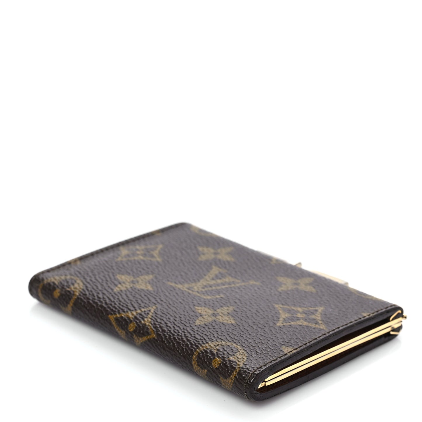 Monogram French Kiss Lock Coin Purse