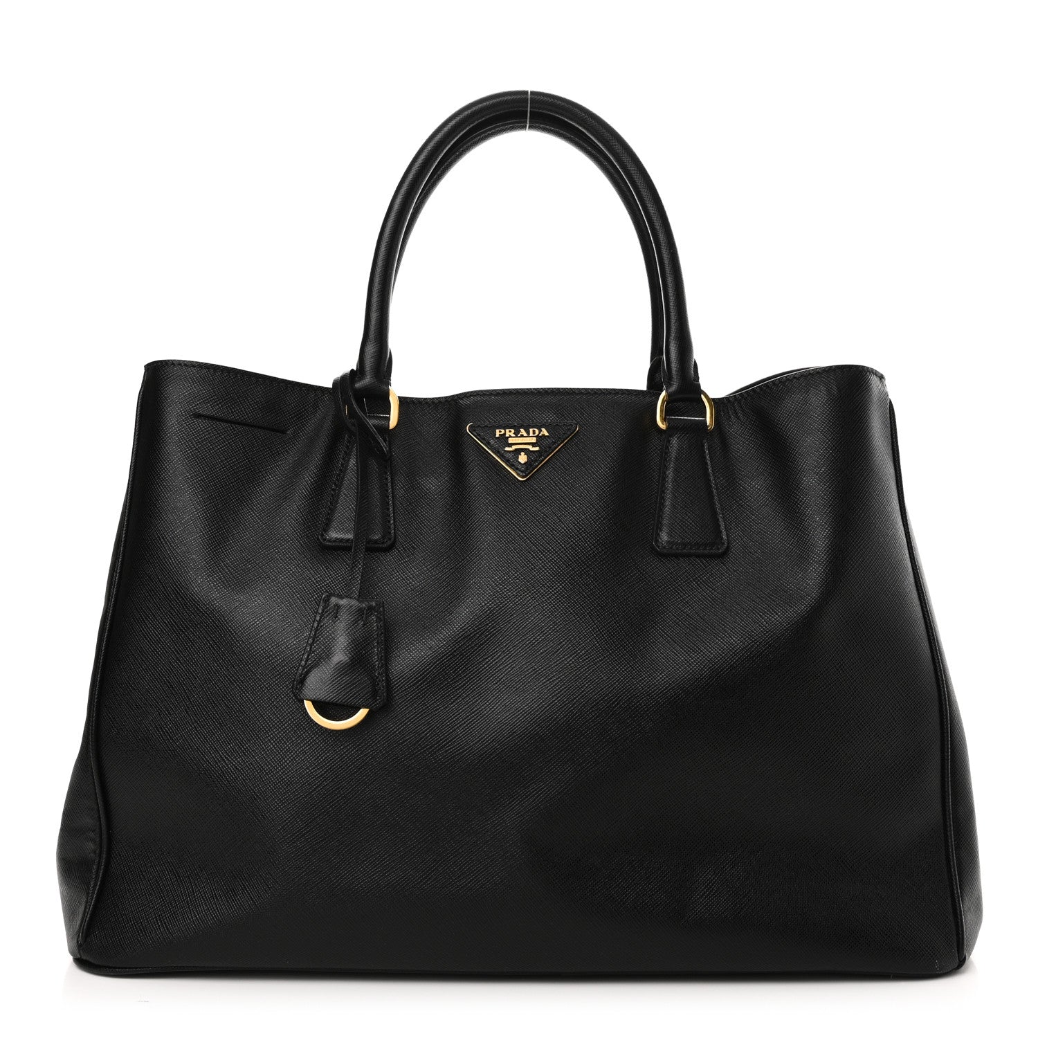 Prada Saffiano Lux Large Tote Black 1 of 11
