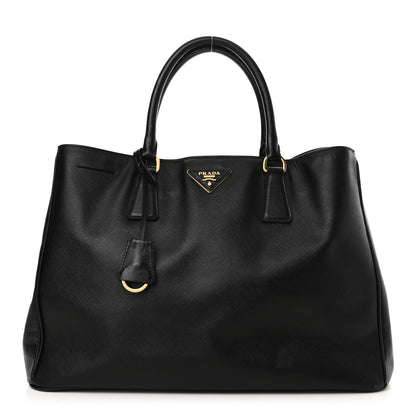Prada Saffiano Lux Large Tote Black 1 of 11