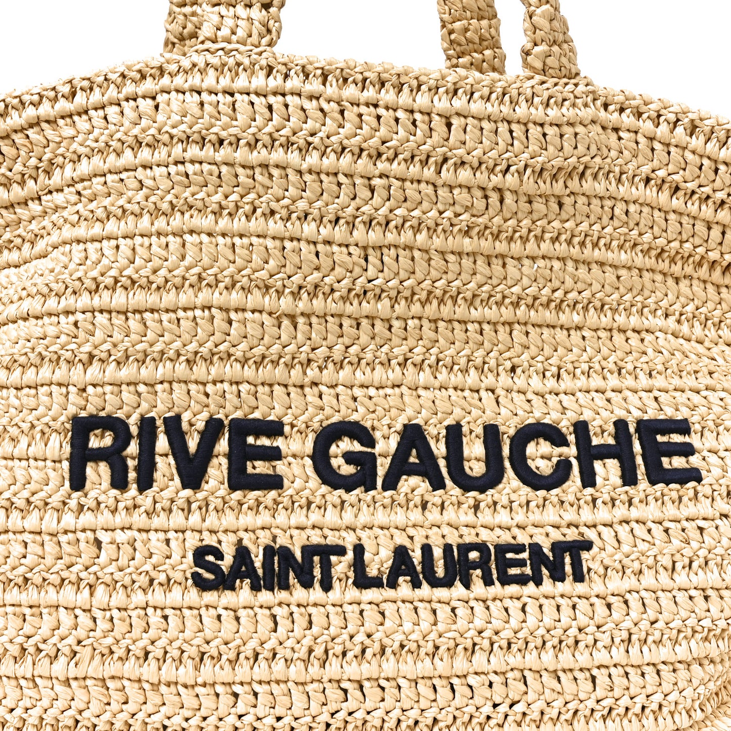 Raffia Rive Gauche Tote Natural