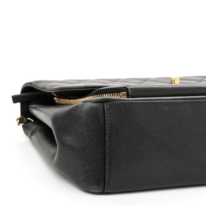 Chanel Caviar Quilted Large Business Affinity Flap Black 9 of 13