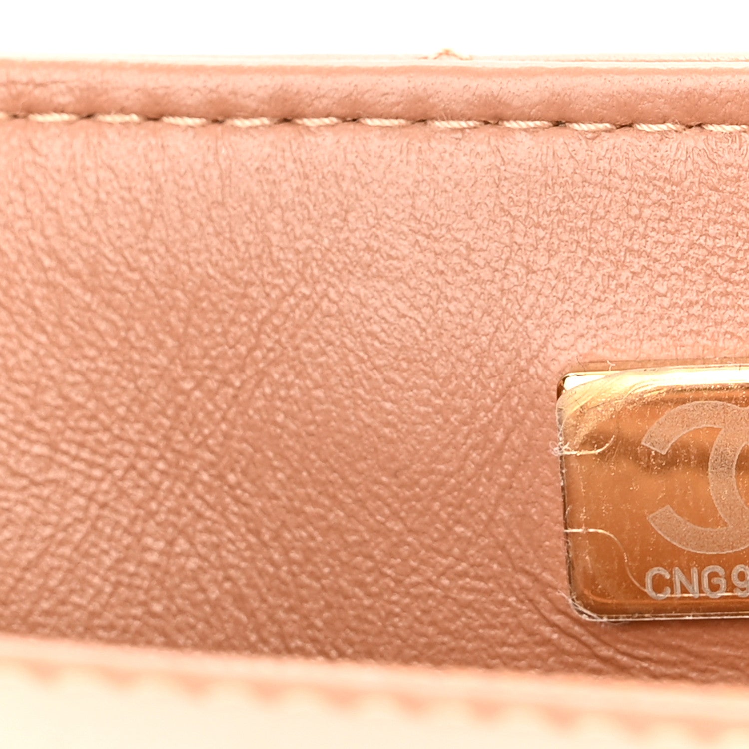 Chanel Lambskin Quilted Mini Rectangular Flap Brown 7 of 11