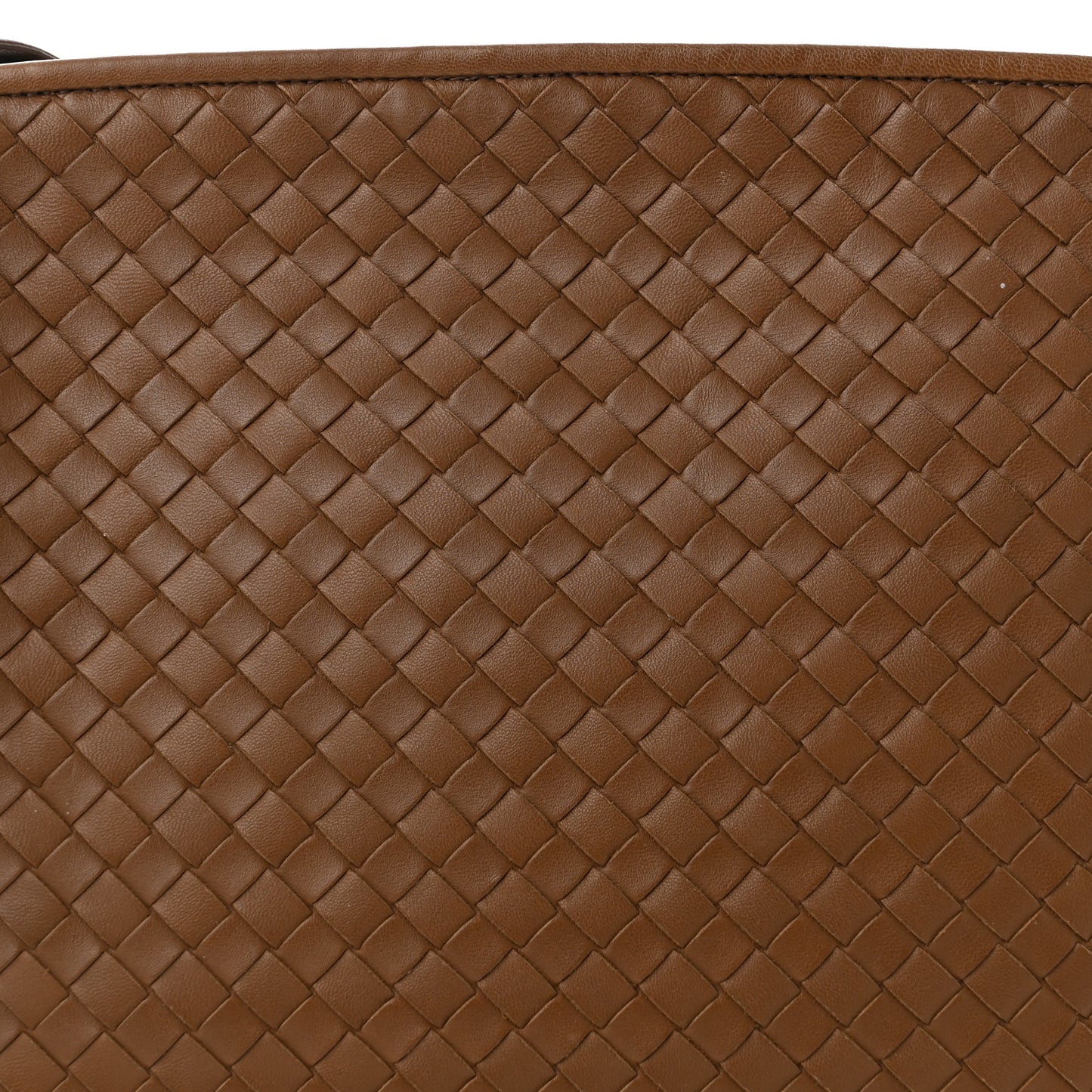 Nappa Intrecciato Nodini Crossbody Messenger Chene