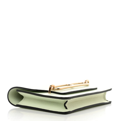 Hermes Evercolor Roulis Slim Wallet Vert Fizz 5 of 9