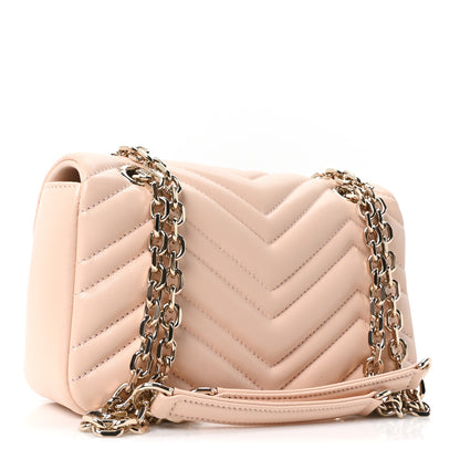 Gucci Lambskin Matelasse Small GG Marmont Shoulder Bag Millenial Pink 2 of 9