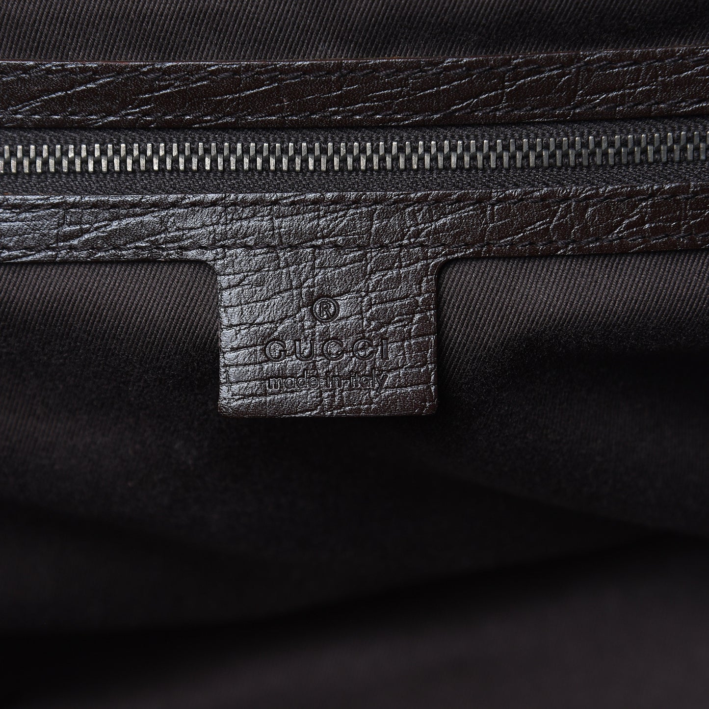 Monogram Bamboo Bullet Bag Dark Brown