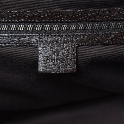 Gucci Monogram Bamboo Bullet Bag Dark Brown 12 of 15