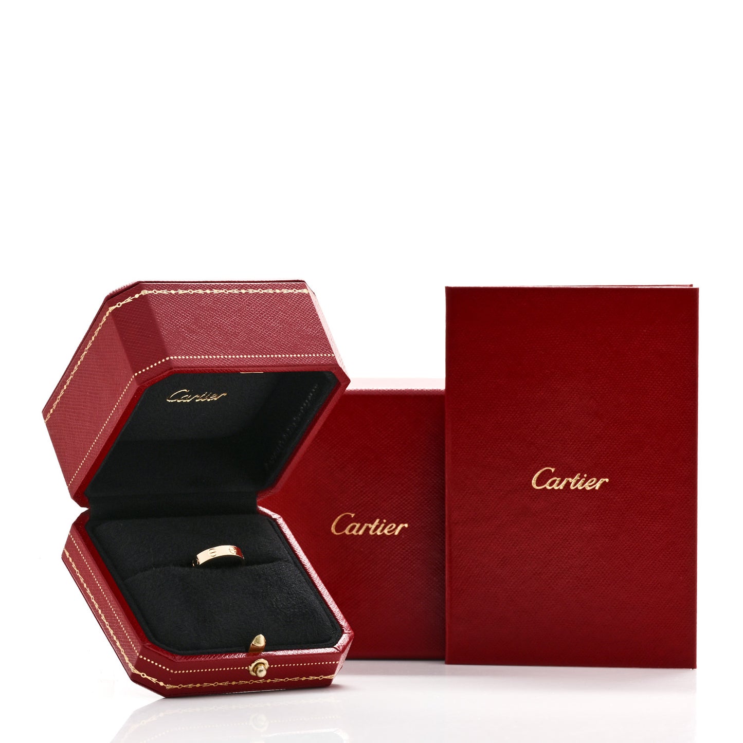 18K Yellow Gold 5.5mm LOVE Ring 53 6.5