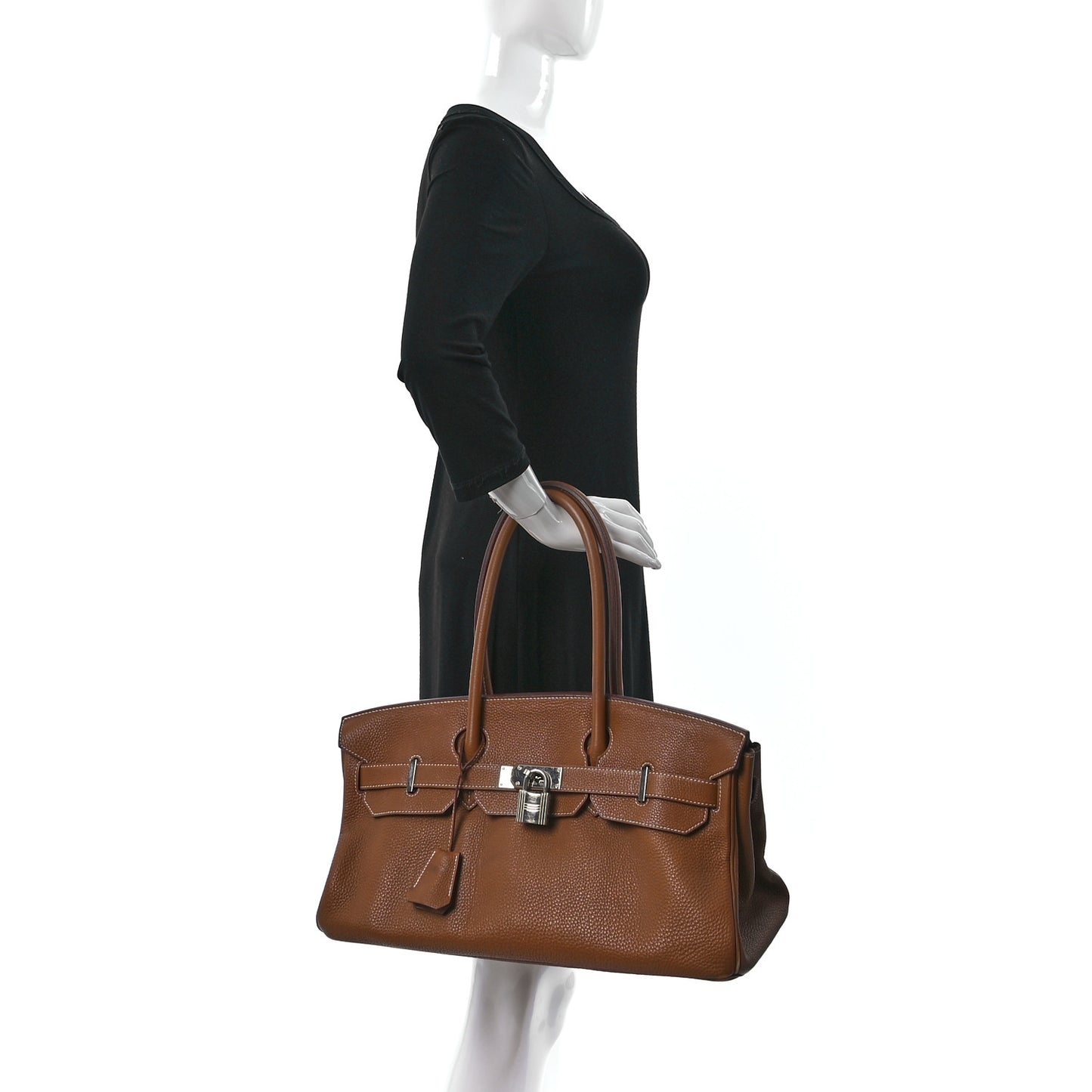 Taurillon Clemence JPG Shoulder Birkin II 42 Gold