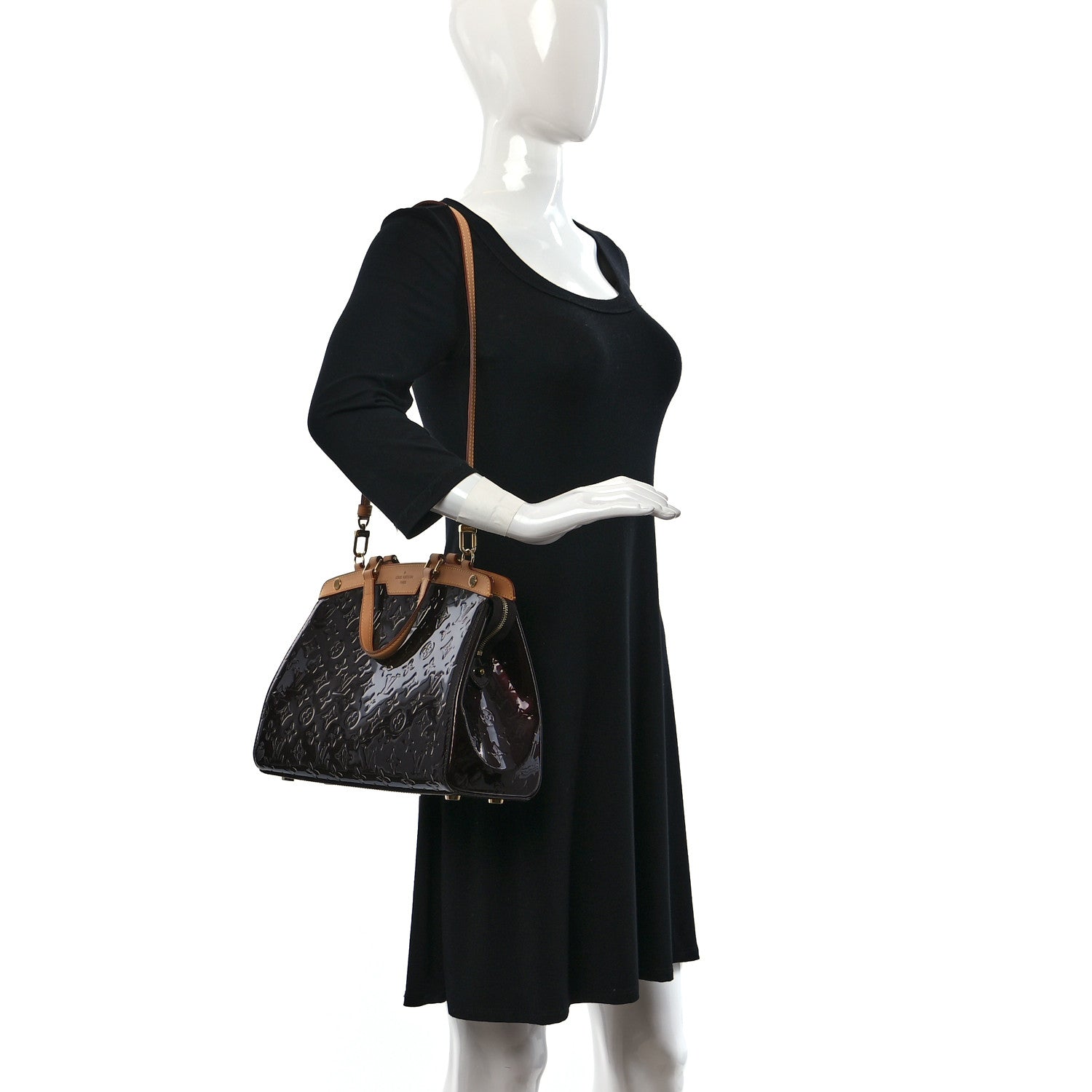 Louis Vuitton Vernis Brea MM Amarante 2 of 8