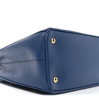 Prada Saffiano Lux Medium Tote Bluette 8 of 9