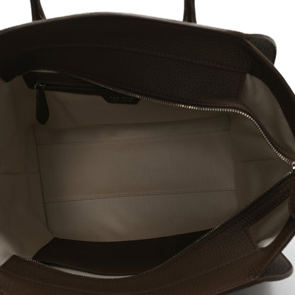 The Row Grained Calfskin Marlo 12 Tote Bag Dark Olive 5 of 9