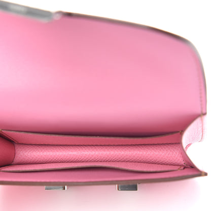Hermes Epsom Constance Slim Wallet 5P Pink 6 of 7