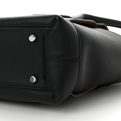 Bottega Veneta Grained Calfskin Maxi Intrecciato Medium Arco Black 10 of 15