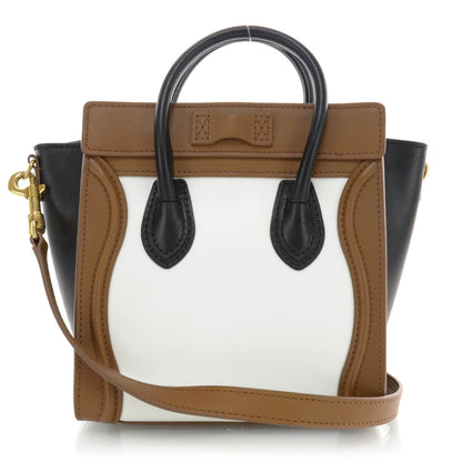 Celine Smooth Calfskin Nano Tri-Color Luggage 3 of 9
