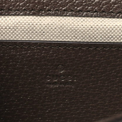 Gucci GG Supreme Monogram Textured Dollar Calfskin Web Mini Ophidia Envelope Shoulder Bag Beige Ebony 6 of 10
