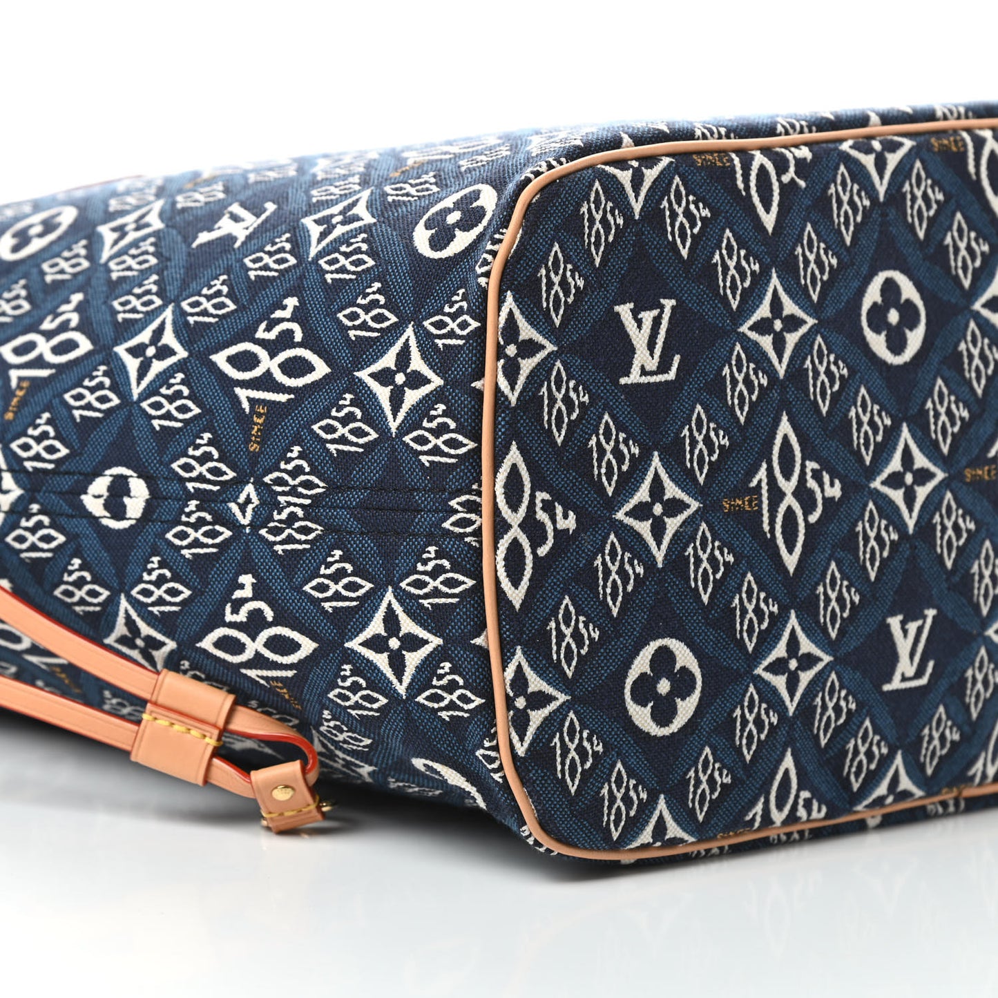 Jacquard Since 1854 Neverfull MM Blue