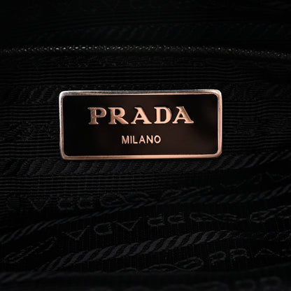 Prada Tessuto Nylon Saffiano Messenger Black 9 of 11