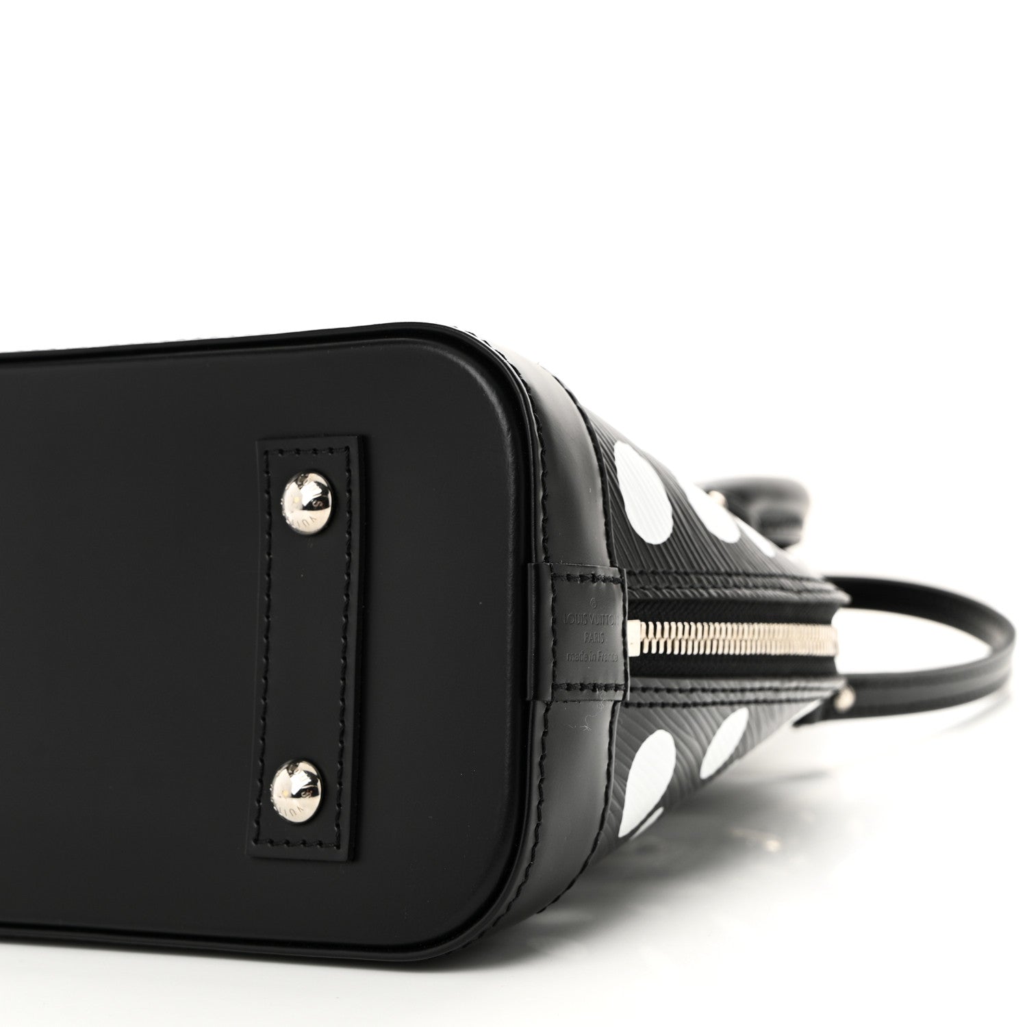 Louis Vuitton X YK Epi Alma BB Black White 9 of 9