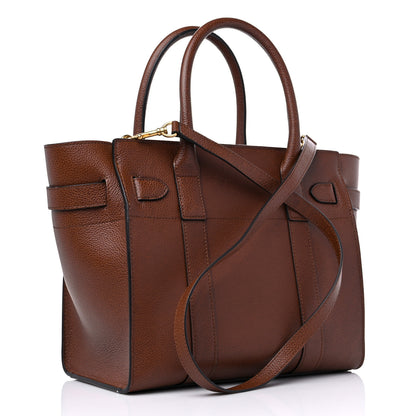 Mulberry Classic Grain Small Bayswater Zip Tote Oak 3 of 9