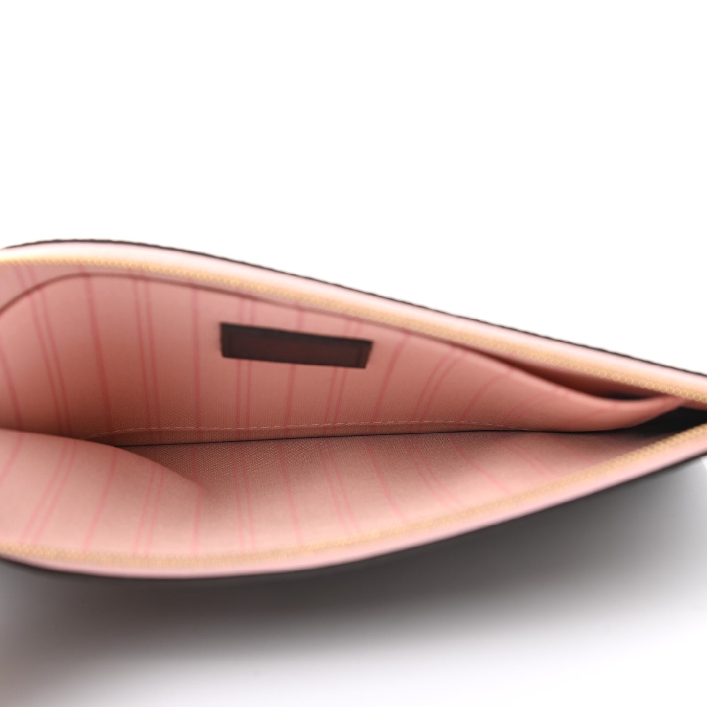 Damier Ebene Neverfull MM GM Pochette Rose Ballerine