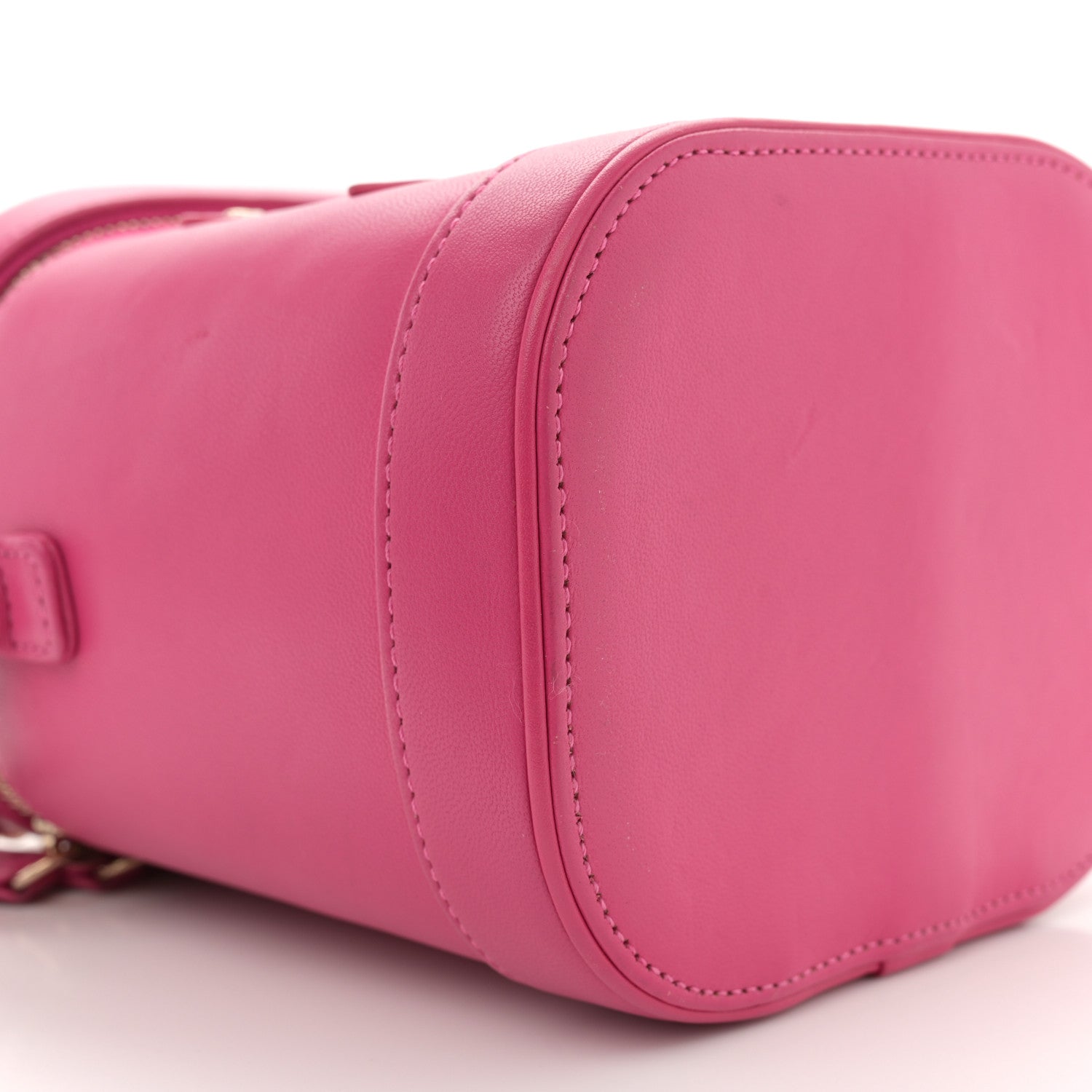 Chanel Lambskin Timeless Vanity Cosmetic Case Pink 9 of 12