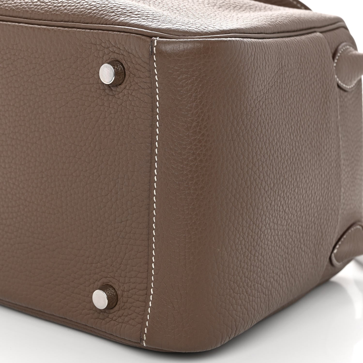 Hermes Taurillon Clemence Lindy 30 Etoupe 10 of 10