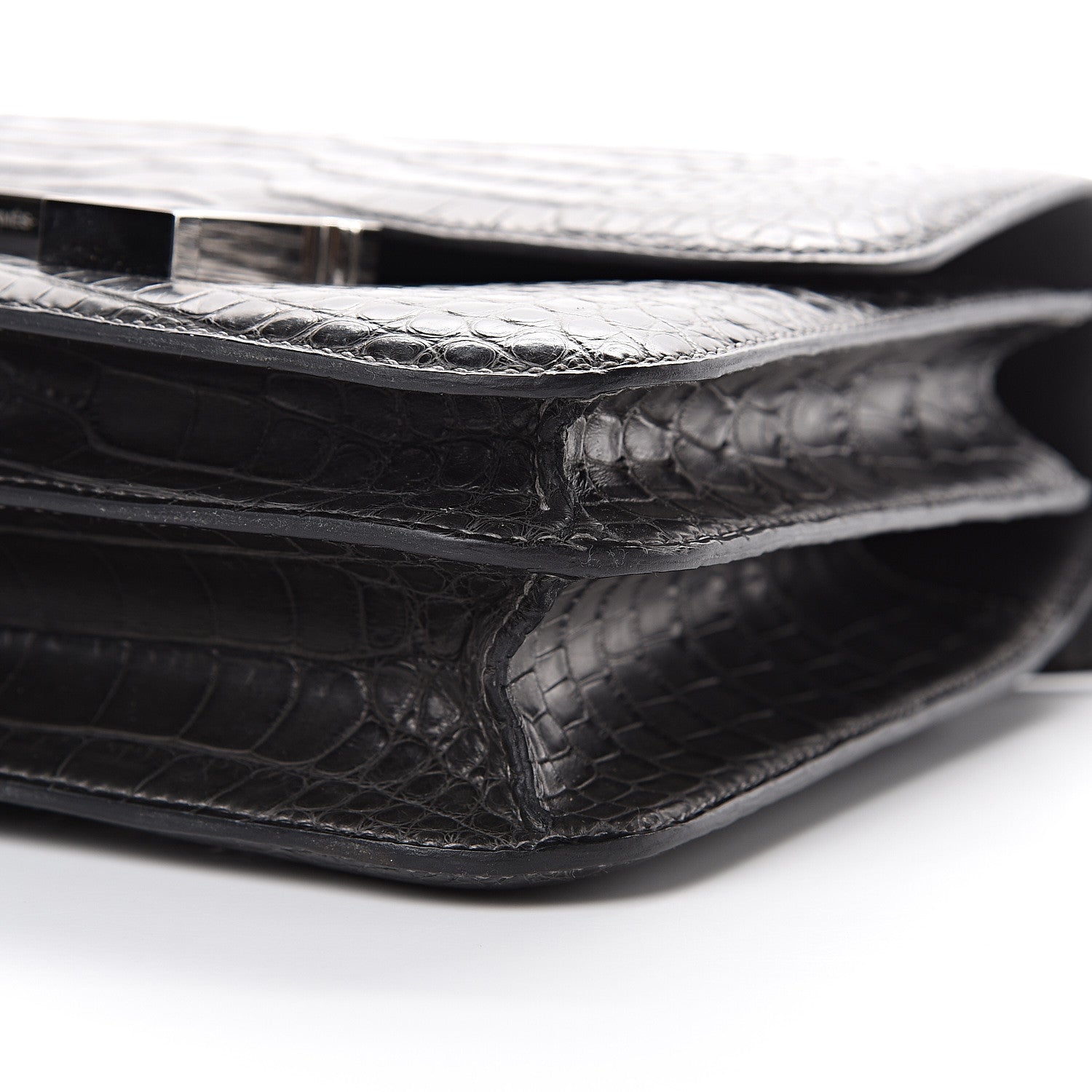 Hermes Matte Alligator Constance 24 Graphite 9 of 24