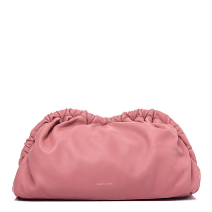 Mansur Gavriel Lambskin Cloud Clutch Blush 1 of 11