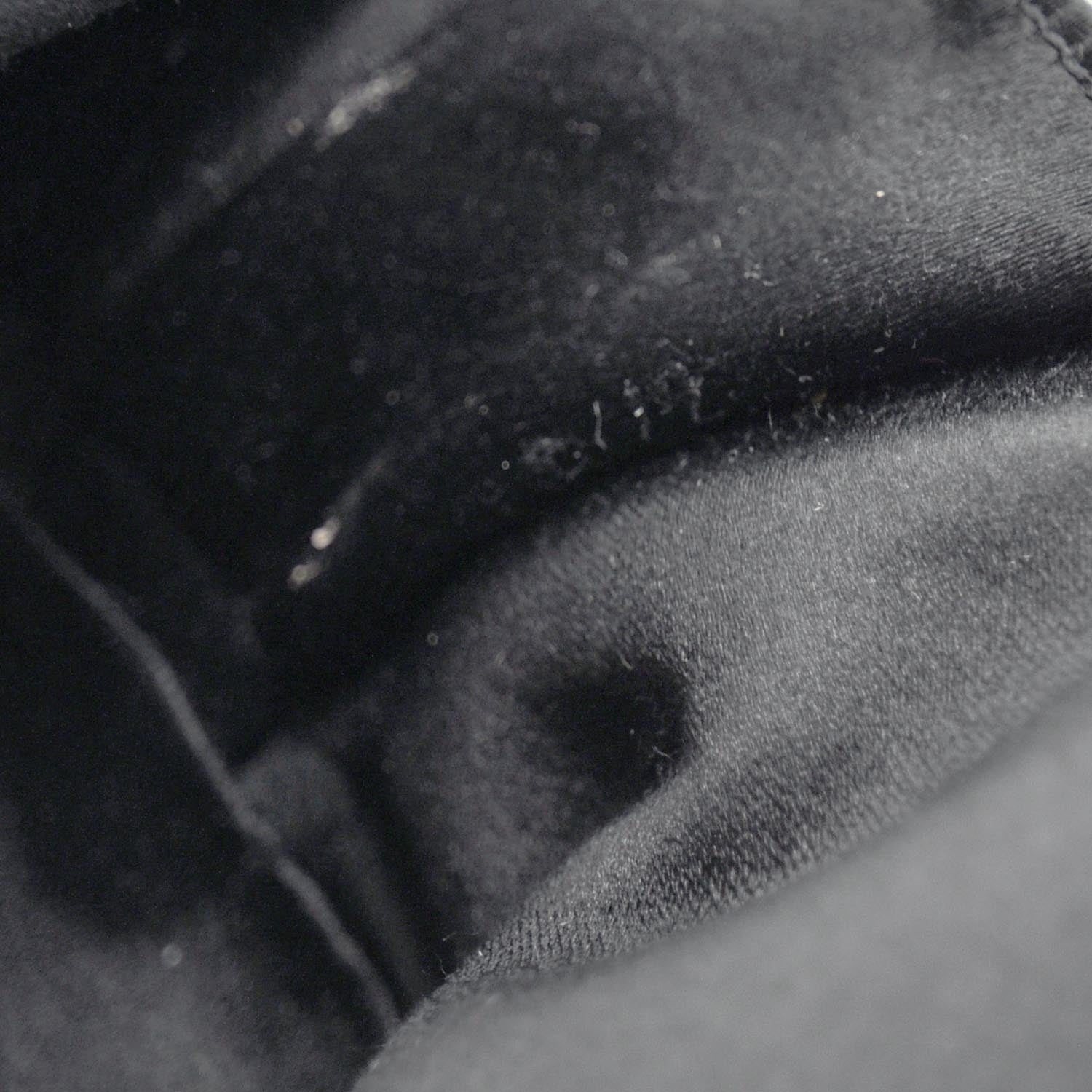 Louis Vuitton Satin Monogram Little Alma Black 9 of 9