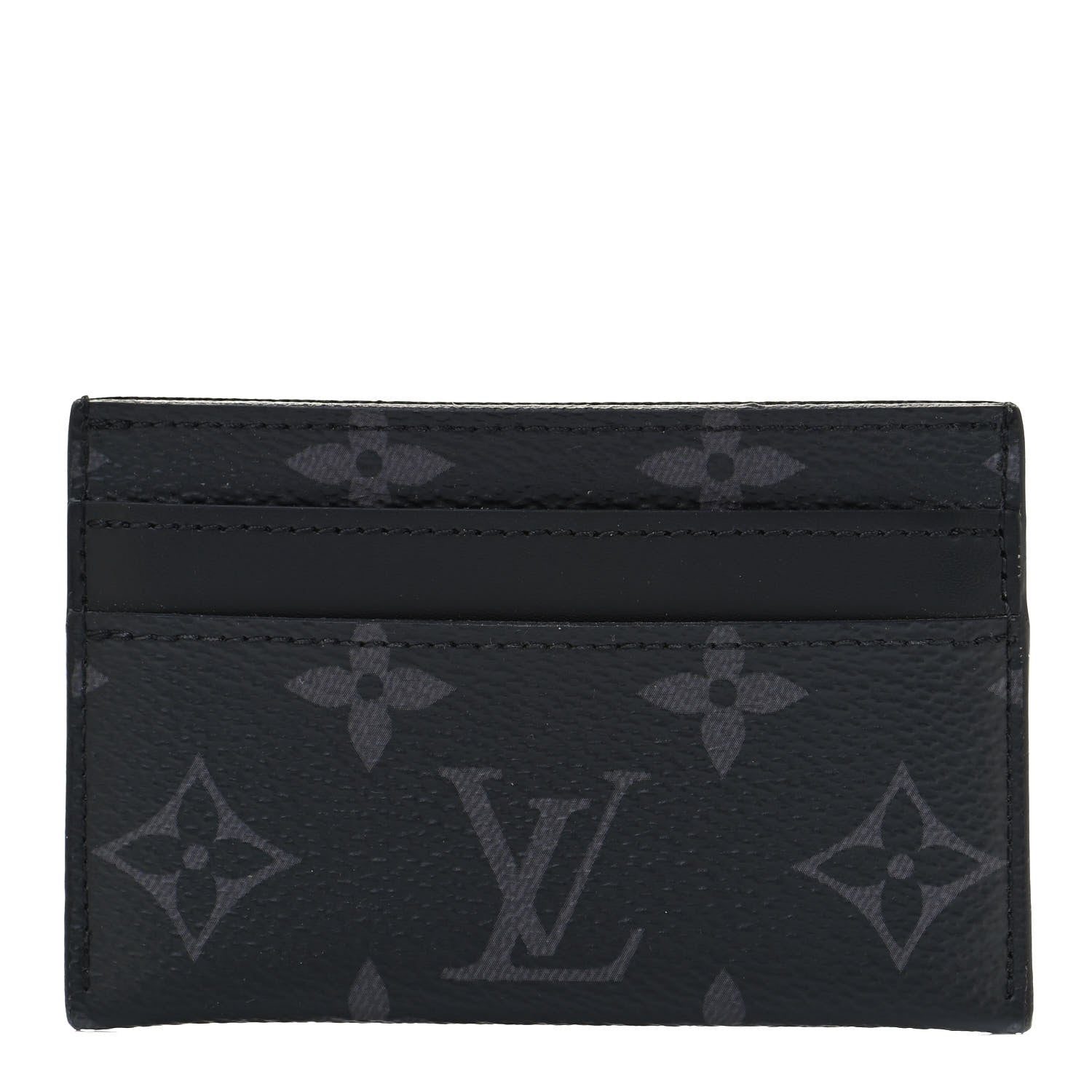 Louis Vuitton Monogram Eclipse Porte-Cartes Double Card Holder 1 of 6
