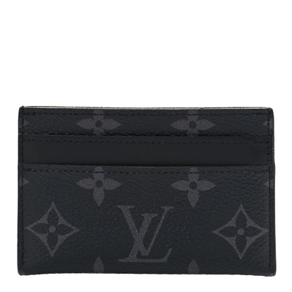 Louis Vuitton Monogram Eclipse Porte-Cartes Double Card Holder 1 of 6