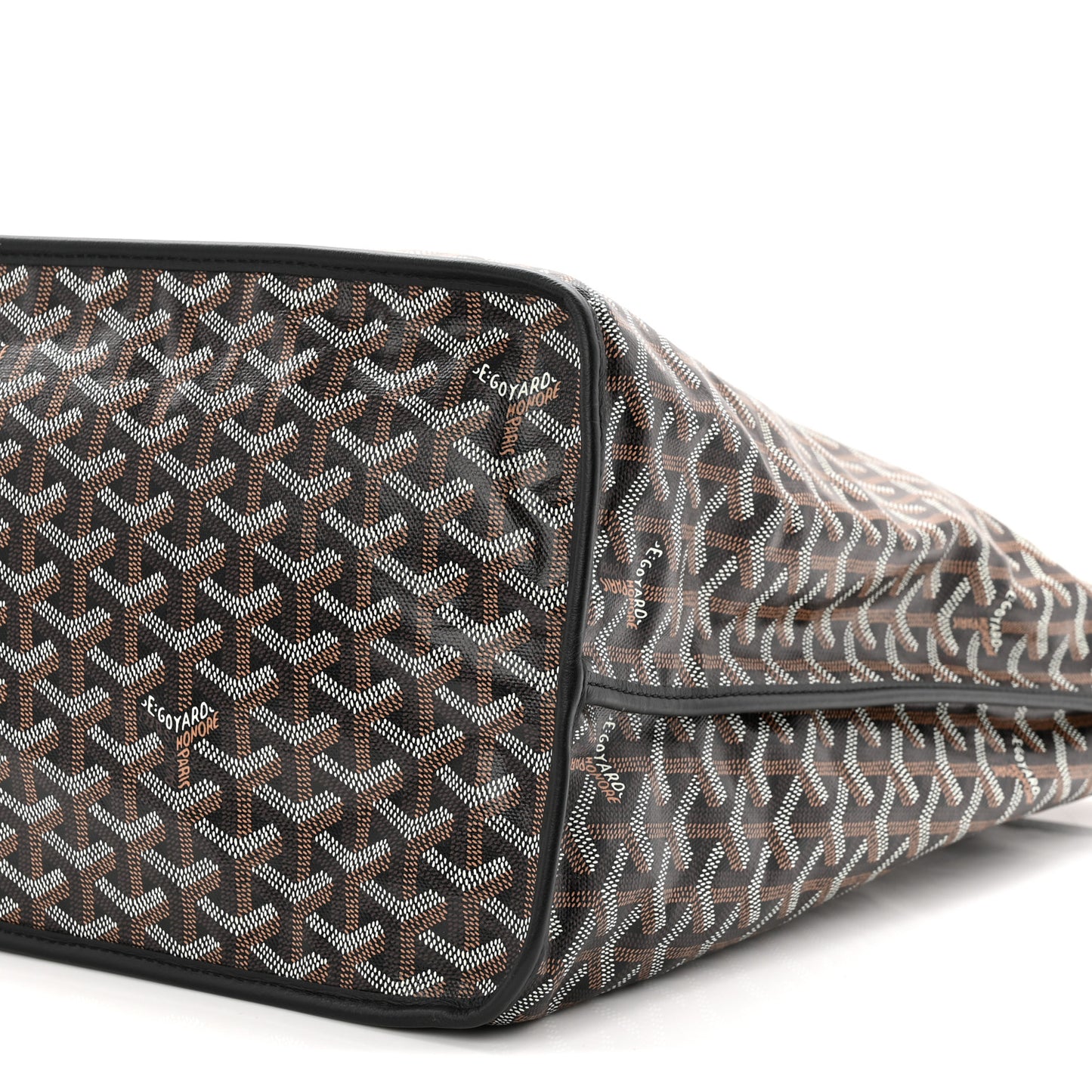 Goyardine Onde Millesime Reversible Anjou GM Black