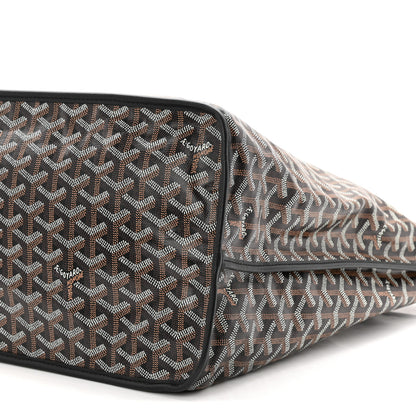 Goyard Goyardine Onde Millesime Reversible Anjou GM Black 17 of 18