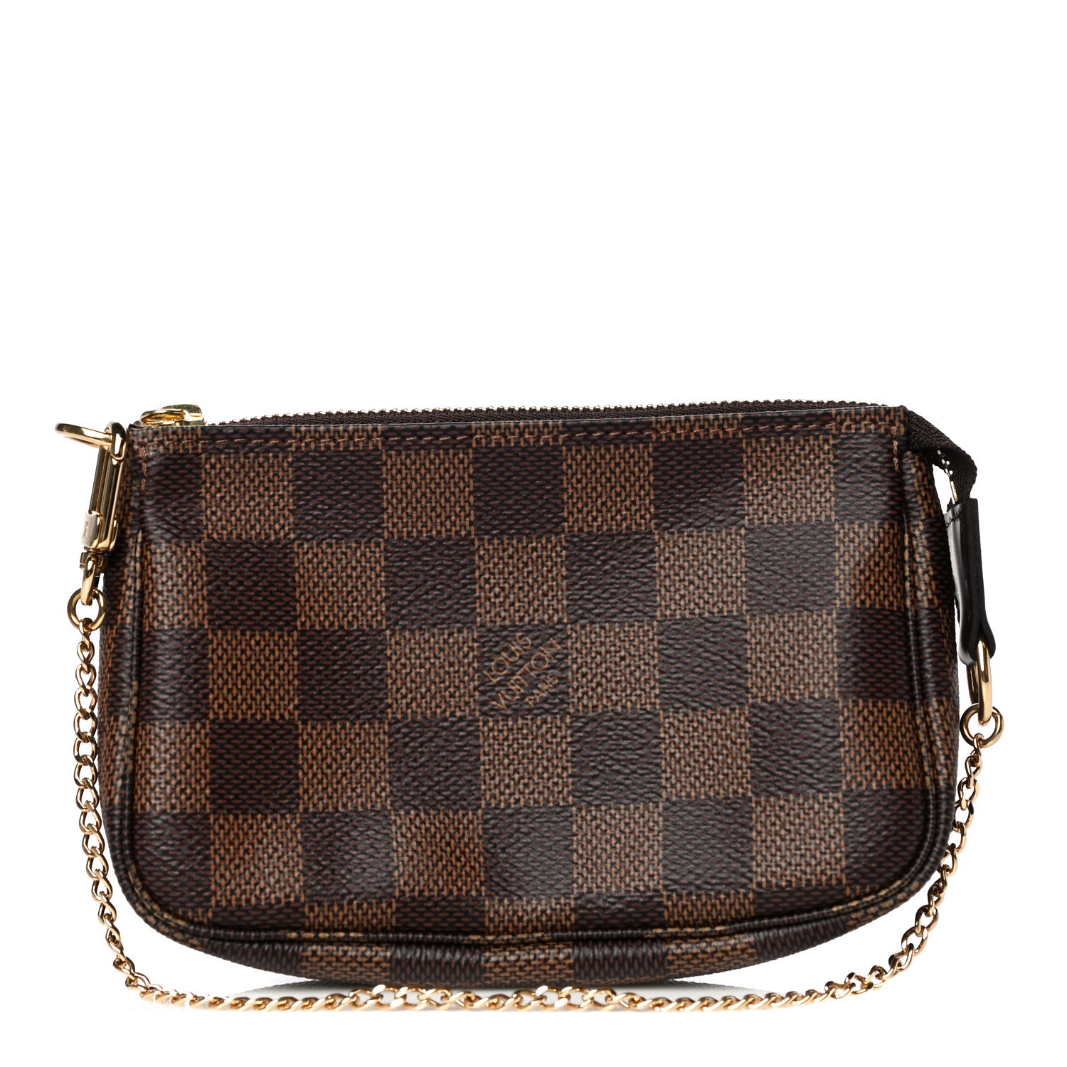 Louis Vuitton Damier Ebene Mini Pochette Accessories 1 of 11