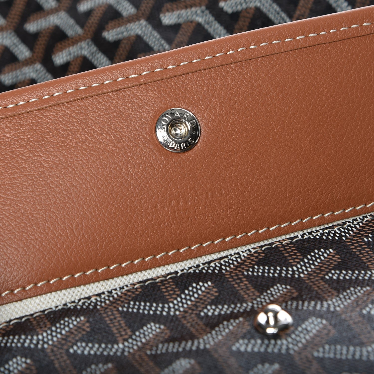 Goyard Goyardine Saint Louis PM Black Gold 6 of 8