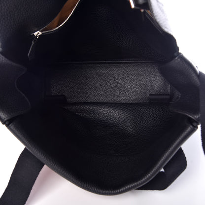 Hermes Taurillon Clemence Tibet MM Black 5 of 11