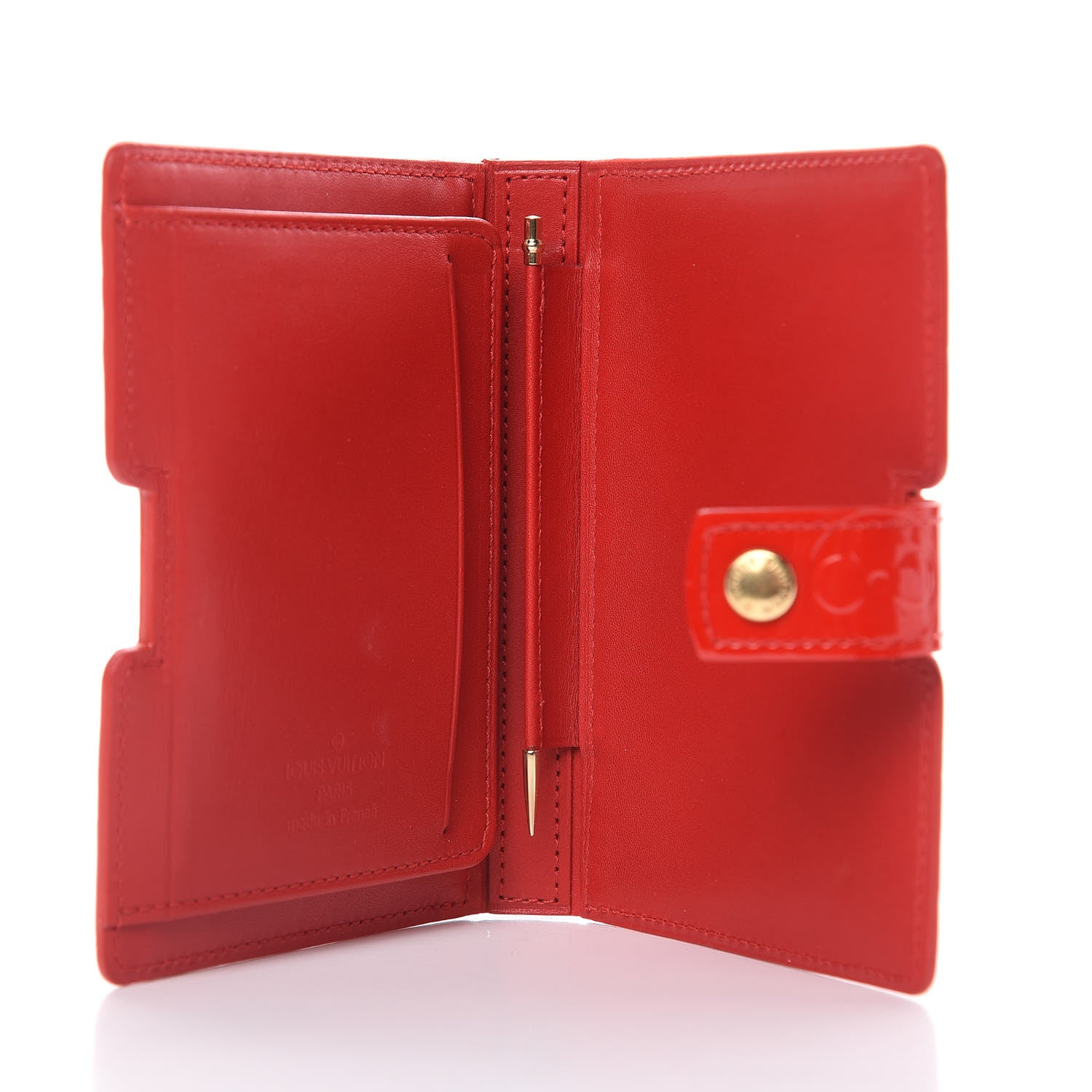 Louis Vuitton Vernis Etui Palm Pomme D'Amour 5 of 6