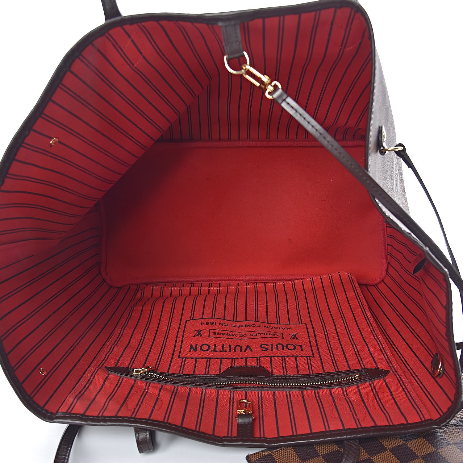 Louis Vuitton Damier Ebene Neo Neverfull GM 6 of 15