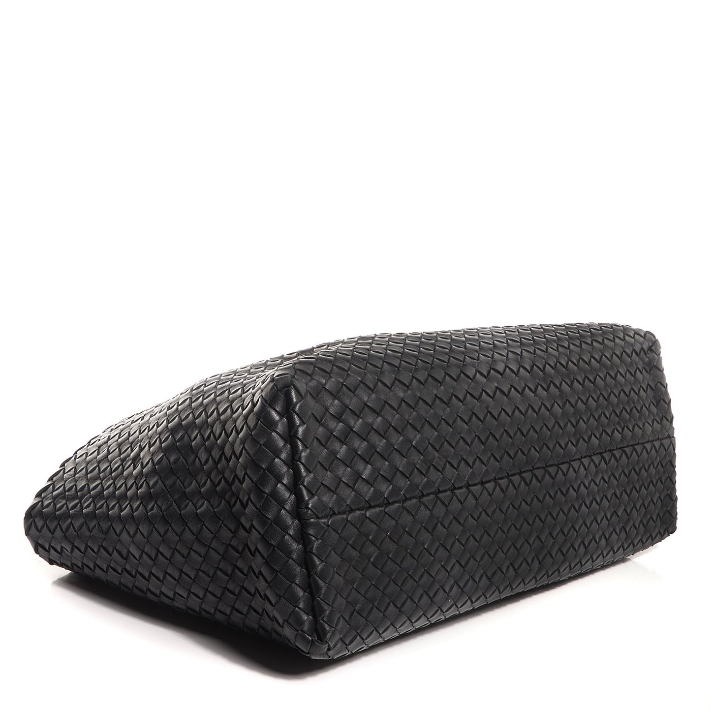 Nappa Intrecciato Medium Cabat Nero Black