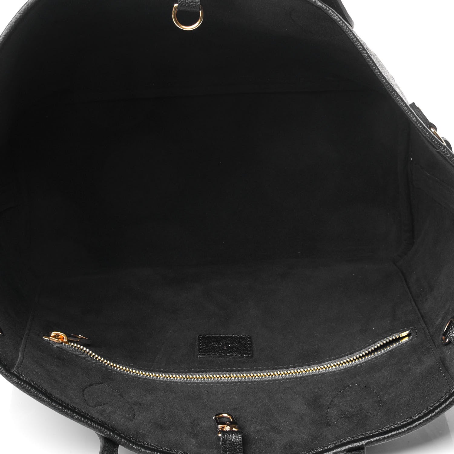 Louis Vuitton Empreinte Monogram Giant Neverfull MM Black 4 of 4