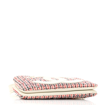 Chanel Tweed CC Mania Waist Belt Bag Black Red White 5 of 14