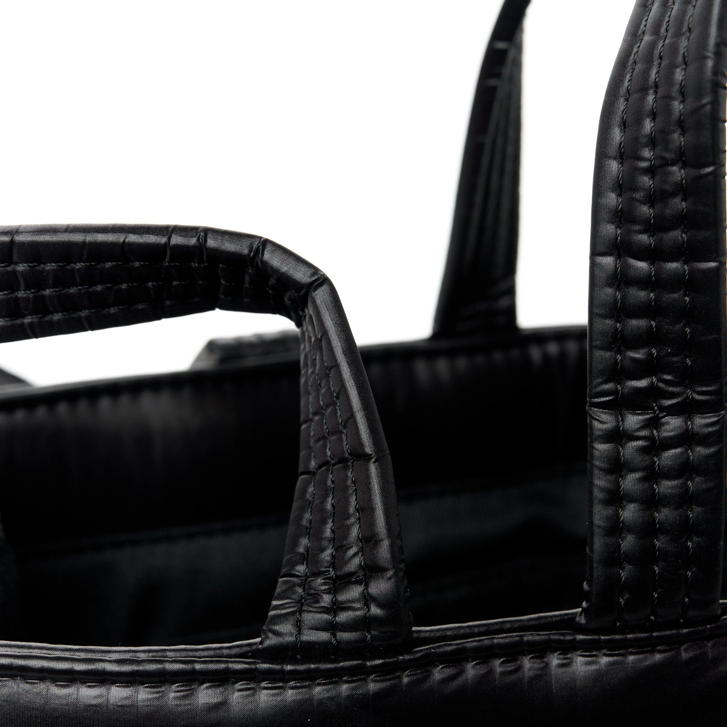 Telfar x MOOSE KNUCKLES Nylon Quilted Medium Shopping Bag Black 15 of 15