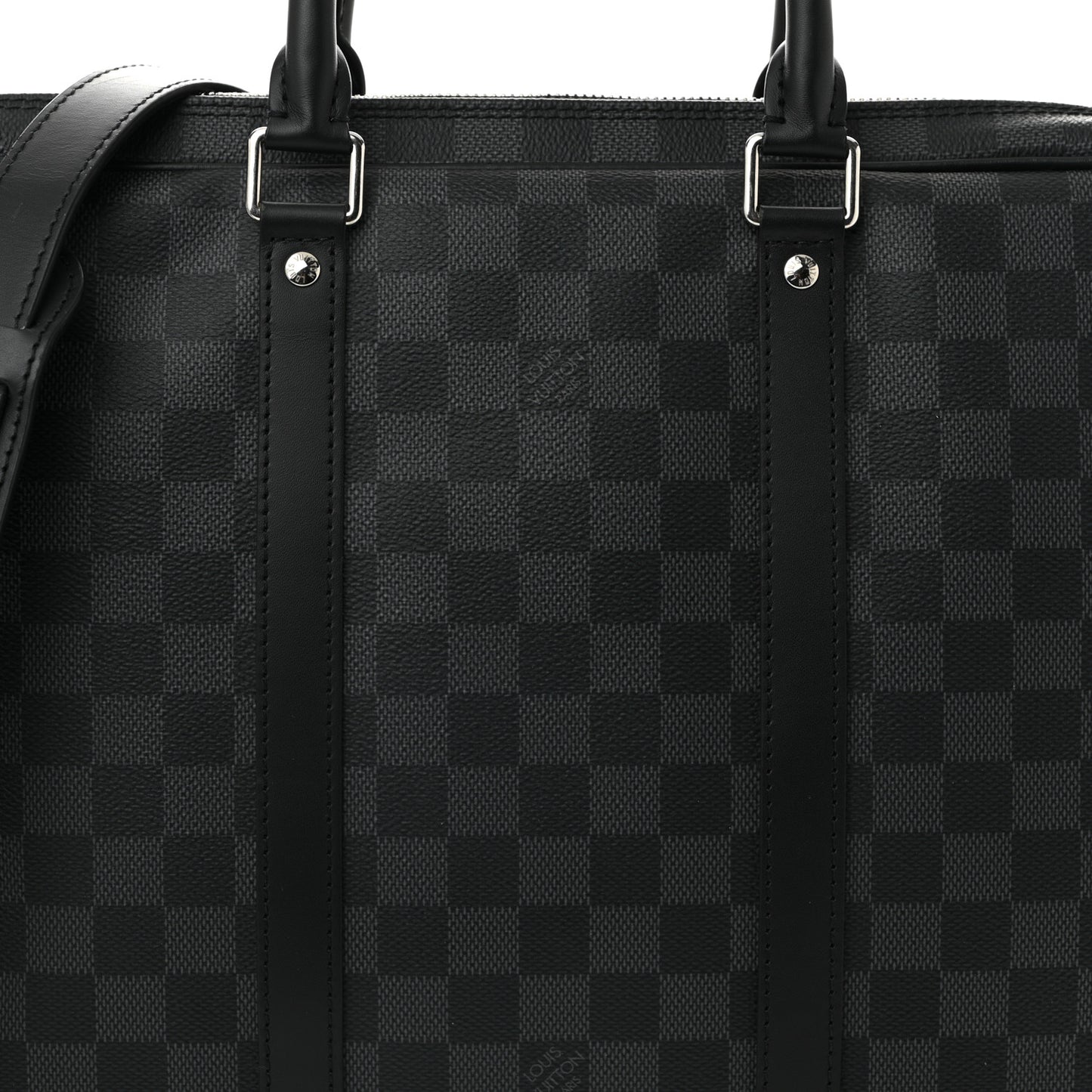 Damier Graphite Porte Documents Voyage PM