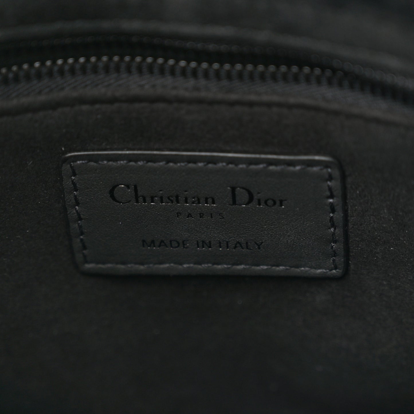 Ultra Matte Calfskin Cannage Small Lady Dior Black