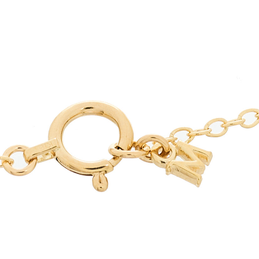 Mikimoto 18K Yellow Gold Diamond Akoya Cultured Pearl 5mm Station Bracelet 3 of 4