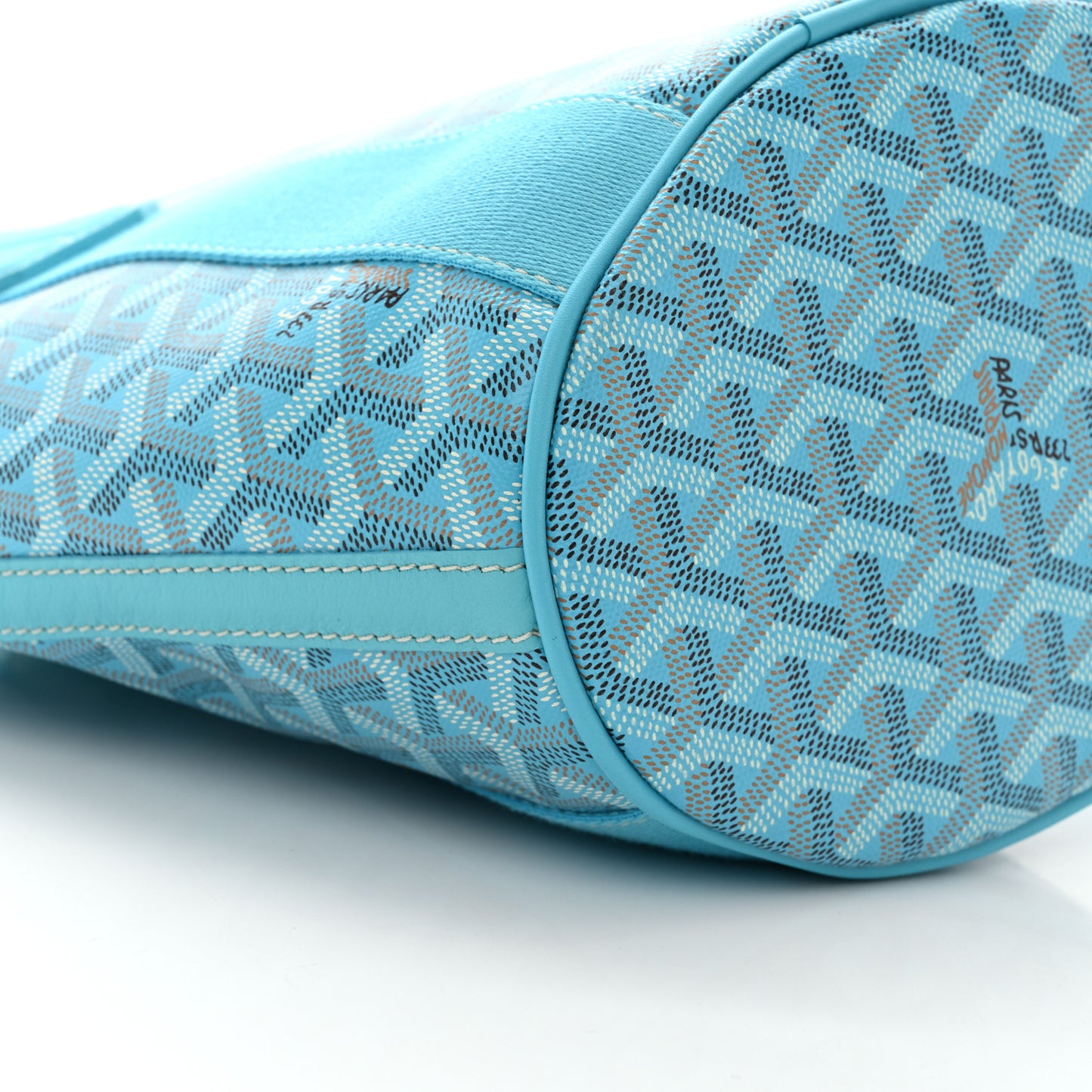 Goyardine Belharra PM Bleu Turquoise