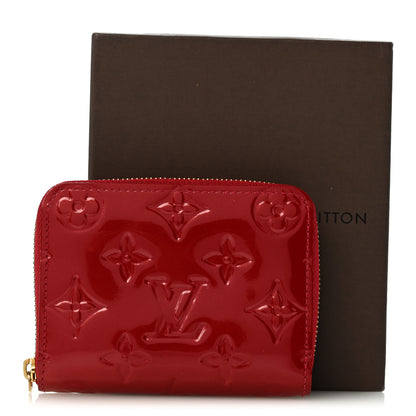 Louis Vuitton Vernis Zippy Coin Purse Pomme D'Amour 10 of 10