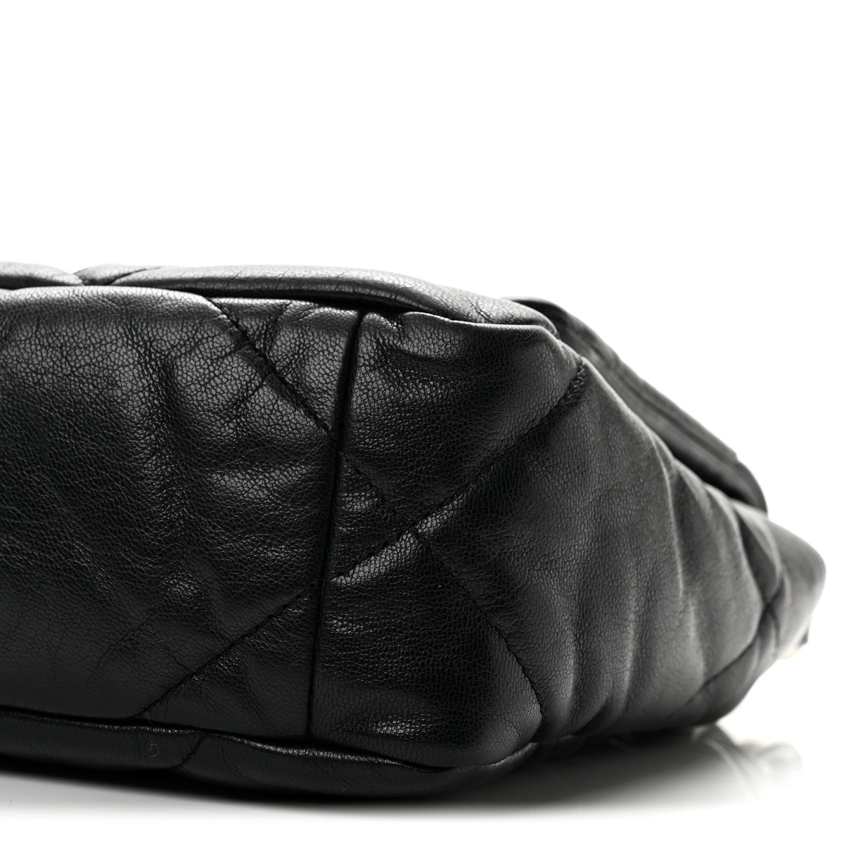 Chanel Goatskin Quilted Medium Chanel 19 Flap Black 10 of 13