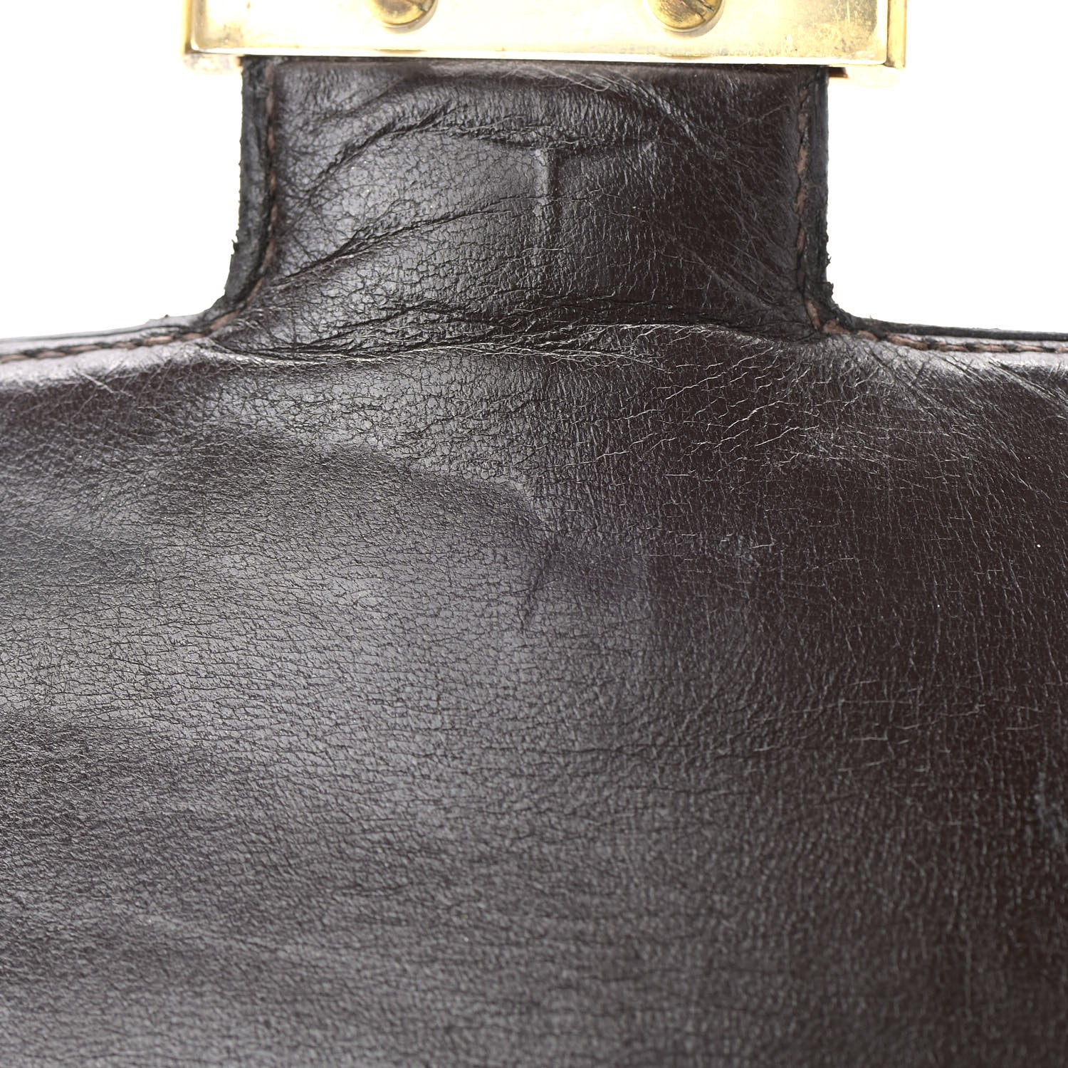 Hermes Shiny Porosus Crocodile Constance 23 Chocolate 23 of 31